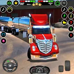 Скачать US Truck Driving Cargo Game 3D (Американский грузовик водителя) [МОД: Деньги, Монеты и Меню MOD] | Взлом US Truck Driving Cargo Game 3D на Андроид