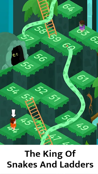 Snakes and Ladders Board Games [МОД: Деньги, Монеты и Меню MOD] Screenshot 1
