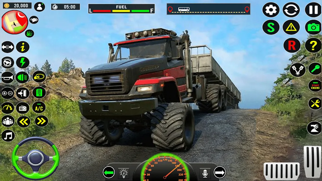 Indian Truck Heavy Cargo Duty [МОД: Много монет, Открытые уровни и Мега MOD] Screenshot 2