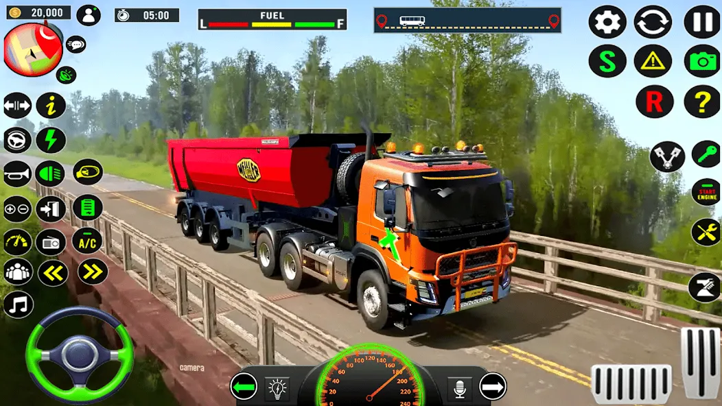 Indian Truck Heavy Cargo Duty [МОД: Много монет, Открытые уровни и Мега MOD] Screenshot 4