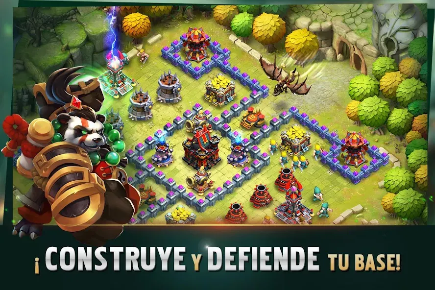 Clash of Lords 2: Español (Клэш оф Лордс 2) [МОД: Много монет, Открытые уровни и Мега MOD] Screenshot 1