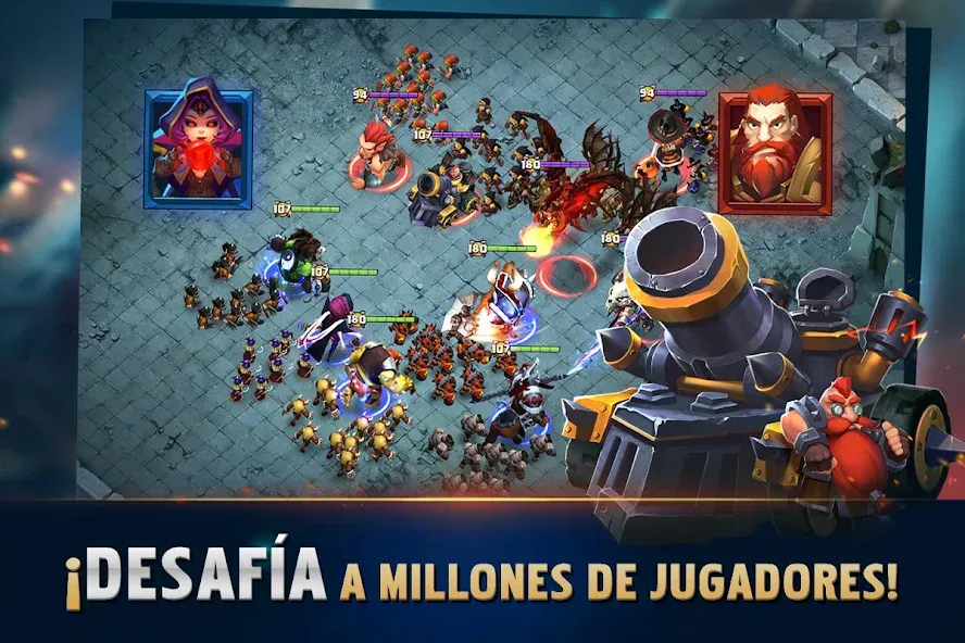 Clash of Lords 2: Español (Клэш оф Лордс 2) [МОД: Много монет, Открытые уровни и Мега MOD] Screenshot 4