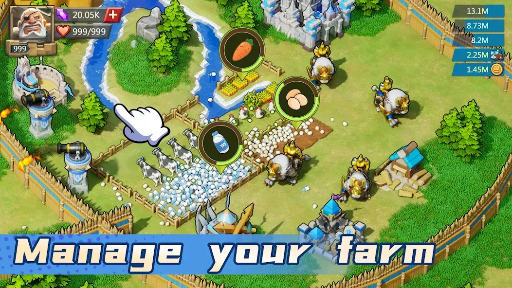 Lords Mobile: Kingdom Wars (Лордс Мобайл) [МОД: Много монет, Открытые уровни и Мега MOD] Screenshot 1