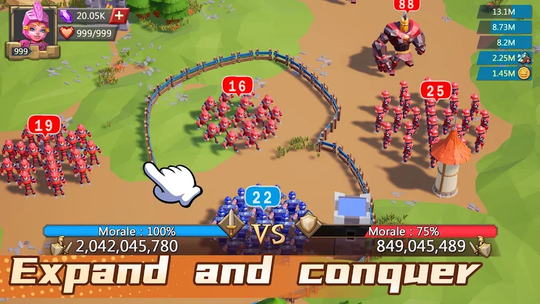 Lords Mobile: Kingdom Wars (Лордс Мобайл) [МОД: Много монет, Открытые уровни и Мега MOD] Screenshot 3