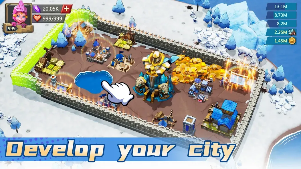 Lords Mobile: Kingdom Wars (Лордс Мобайл) [МОД: Много монет, Открытые уровни и Мега MOD] Screenshot 4