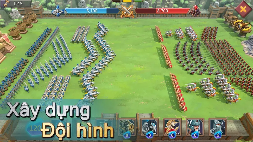 Lords Mobile — Gamota (Лордс Мобиле) [MOD: Разблокировано] - Скриншот 1