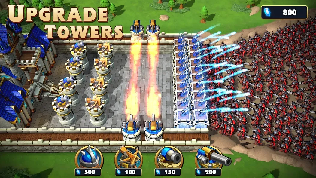 Lords Online (王國征戰) (Лордс Онлайн) [МОД: Много монет, Открытые уровни и Мега MOD] Screenshot 1