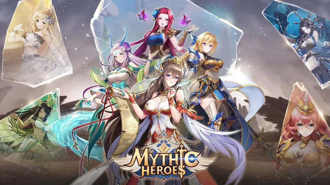 Mythic Heroes: Idle RPG (Мифические герои) [МОД: Бесконечные деньги, Монеты и Мега MOD] Screenshot 1