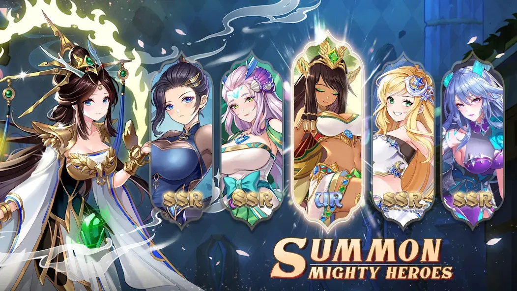 Mythic Heroes: Idle RPG (Мифические герои) [МОД: Бесконечные деньги, Монеты и Мега MOD] Screenshot 3