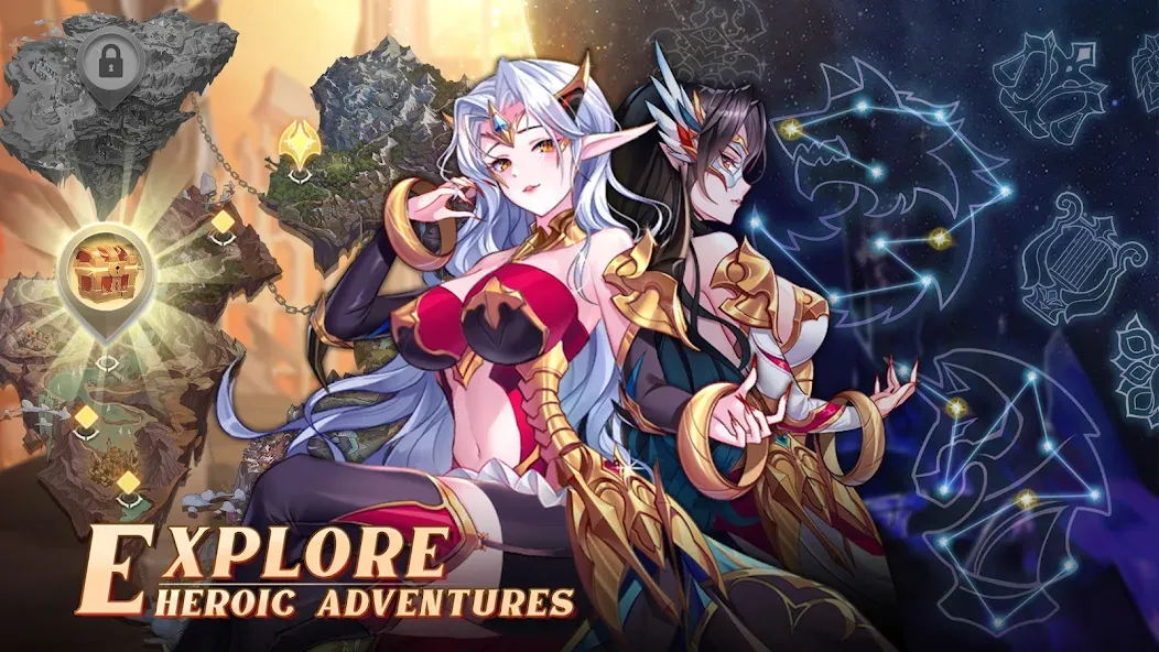 Mythic Heroes: Idle RPG (Мифические герои) [МОД: Бесконечные деньги, Монеты и Мега MOD] Screenshot 5