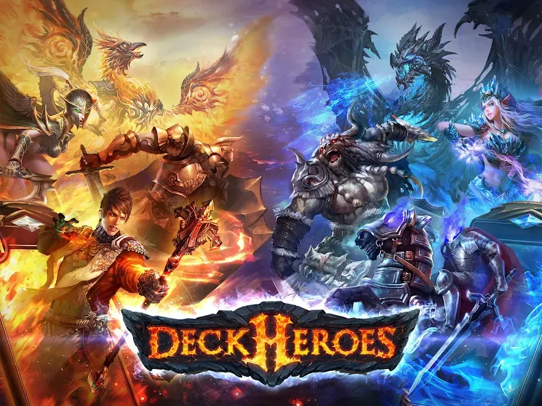 Deck Heroes: Legacy (Дек Герои) [МОД: Деньги, Монеты и Меню MOD] Screenshot 1
