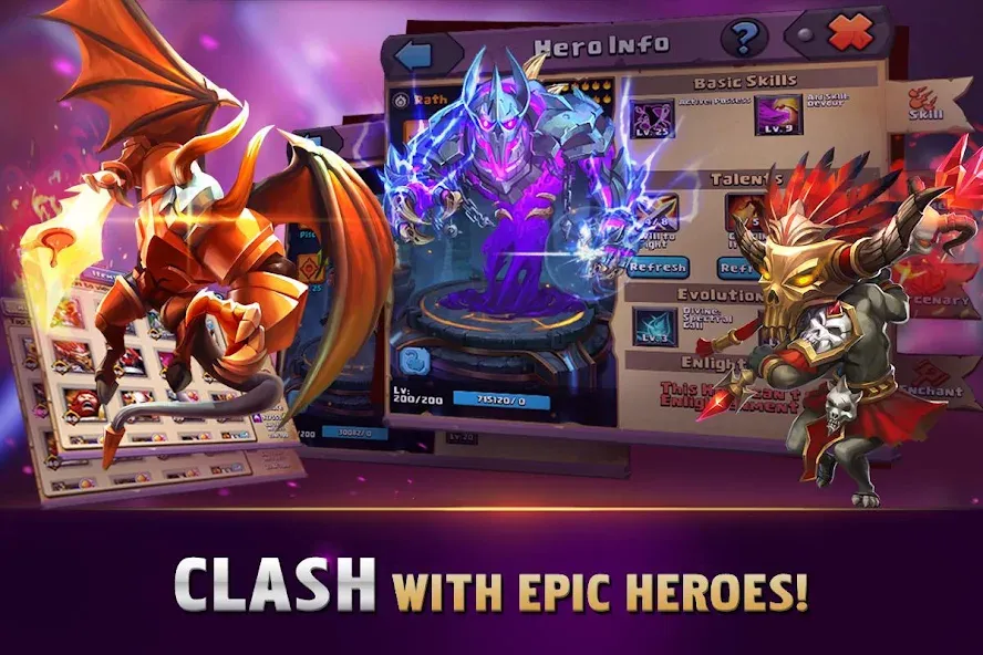 Clash of Lords: Guild Castle (Клэш оф Лордс) [МОД: Бесконечные деньги, Монеты и Мега MOD] Screenshot 4