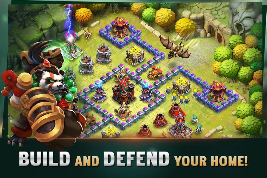 Clash of Lords 2: Guild Castle (Клэш оф Лордс 2) [МОД: Много монет, Открытые уровни и Мега MOD] Screenshot 1