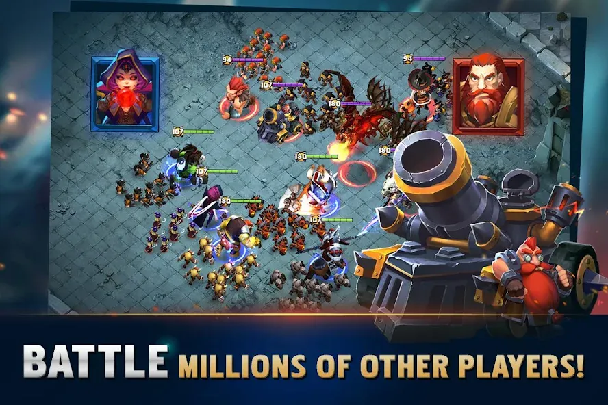 Clash of Lords 2: Guild Castle (Клэш оф Лордс 2) [МОД: Много монет, Открытые уровни и Мега MOD] Screenshot 5