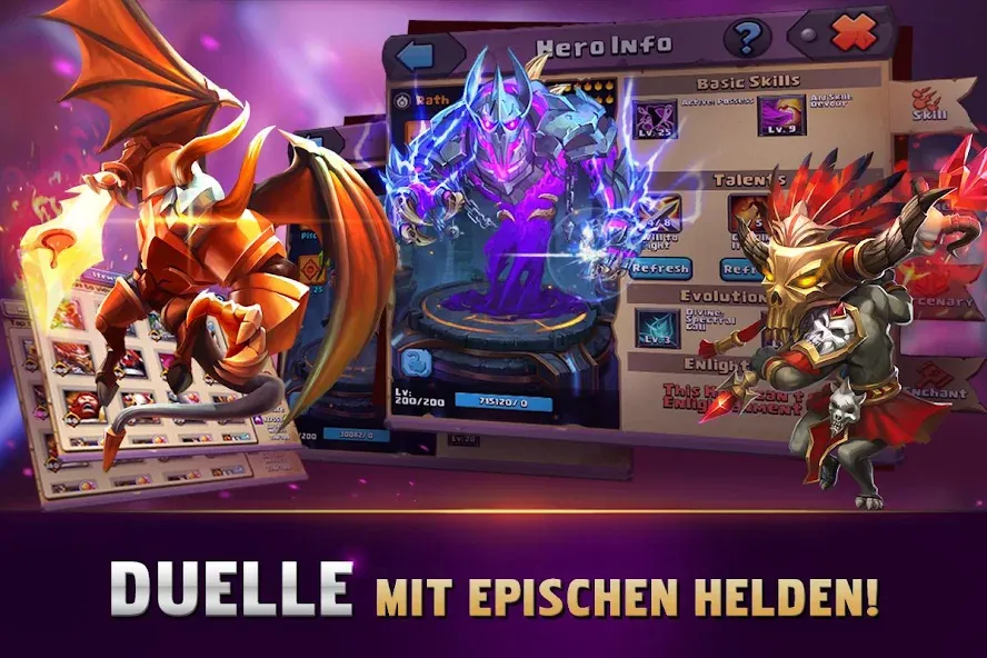 Clash of Lords 2: Ehrenkampf (Клаш оф Лордс 2) [МОД: Много монет, Открытые уровни и Мега MOD] Screenshot 4