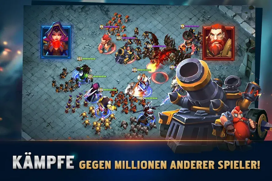 Clash of Lords 2: Ehrenkampf (Клаш оф Лордс 2) [МОД: Много монет, Открытые уровни и Мега MOD] Screenshot 5