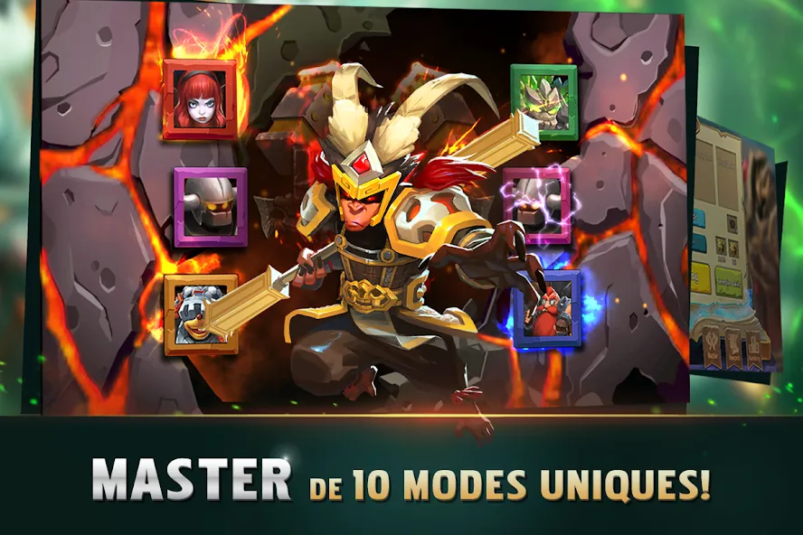 Clash of Lords 2: Clash Divin (Клэш оф Лордс 2) [МОД: Меню, Бесконечные монеты и Открытые уровни] Screenshot 4