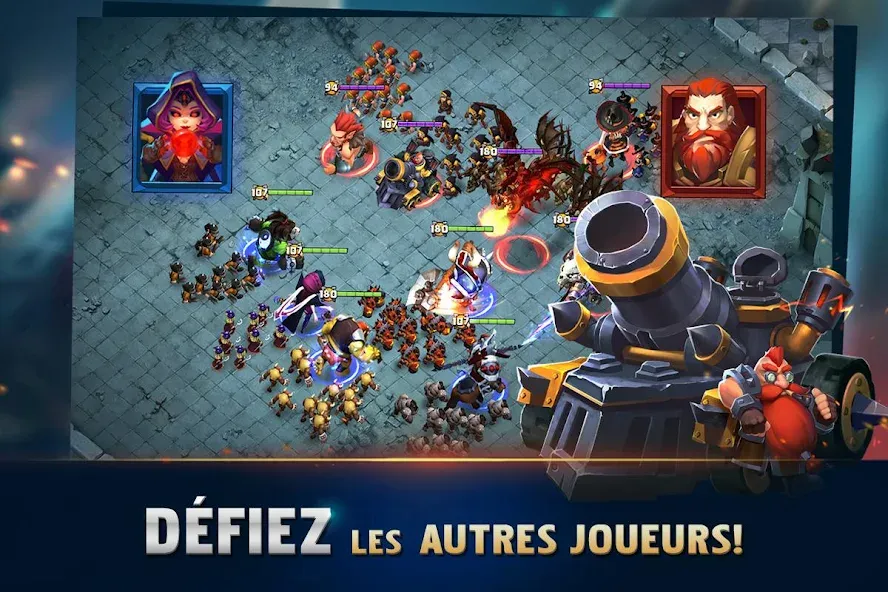 Clash of Lords 2: Clash Divin (Клэш оф Лордс 2) [МОД: Меню, Бесконечные монеты и Открытые уровни] Screenshot 5