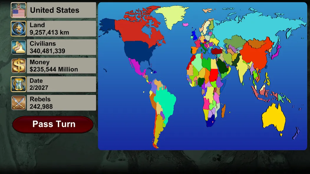 World Empire [МОД: Деньги, Монеты и Меню MOD] Screenshot 2