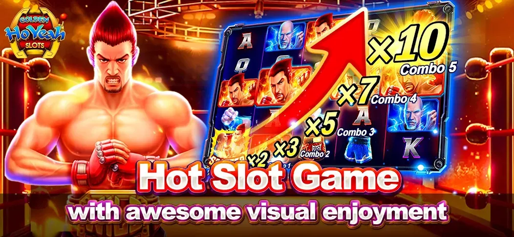 Golden HoYeah- Casino Slots (Голден ХоЯй) [МОД: Бесконечные деньги, Монеты и Мега MOD] Screenshot 3