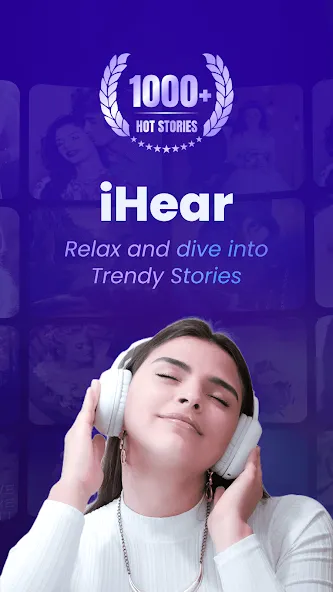 iHear-Audiobooks & Ebooks (айХир) [МОД: Бесконечные деньги, Монеты и Мега MOD] Screenshot 1