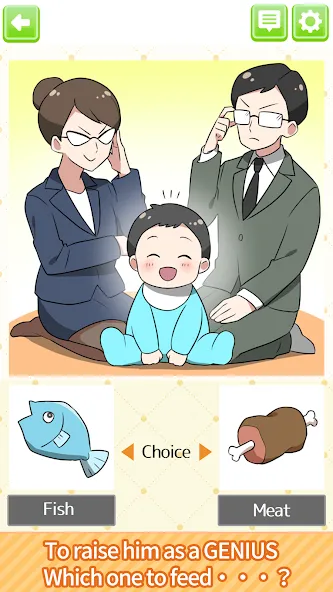 Nurturing’s nice choices [МОД: Бесконечные деньги, Монеты и Мега MOD] Screenshot 2
