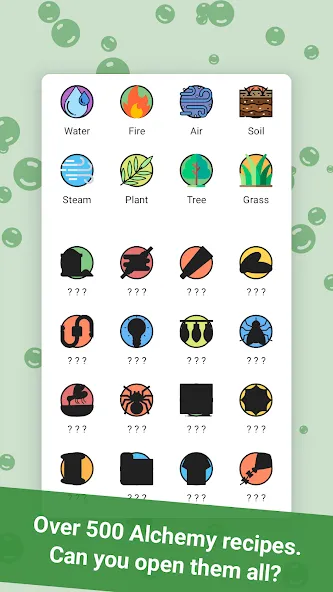 Alchemy Merge — Puzzle Game [МОД: Все открыто, Дополнительные деньги и Меню MOD] Screenshot 1