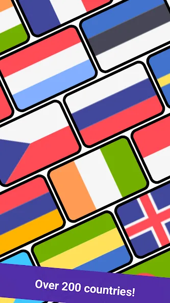 Geomi — Flags & Countries [МОД: Все открыто, Дополнительные деньги и Меню MOD] Screenshot 2