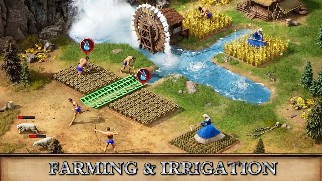 Rise of Castles: Ice and Fire (Райз оф Эмпайрс) [МОД: Много монет, Открытые уровни и Мега MOD] Screenshot 3