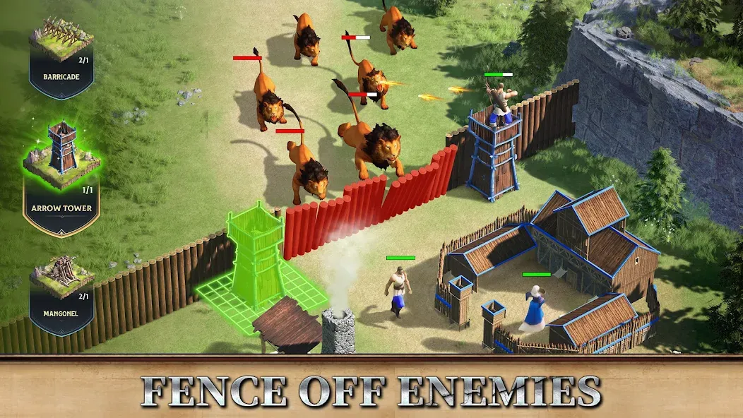 Rise of Castles: Ice and Fire (Райз оф Эмпайрс) [МОД: Много монет, Открытые уровни и Мега MOD] Screenshot 5
