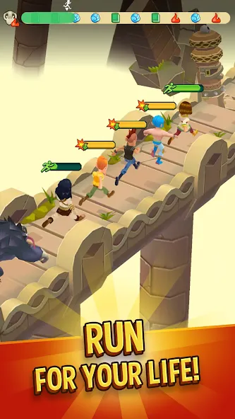 Temple Run: Idle Explorers (Темпл Ран) [МОД: Бесконечные деньги, Монеты и Мега MOD] Screenshot 3