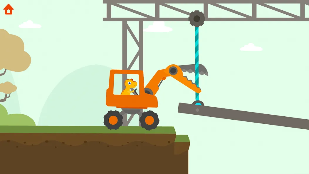 Dinosaur Digger 3 Kids Games [МОД: Много денег, Монет и Все открыто] Screenshot 1