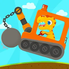 Скачать Dinosaur Digger 3 Kids Games [МОД: Много денег, Монет и Все открыто] | Взлом Dinosaur Digger 3 Kids Games на Андроид
