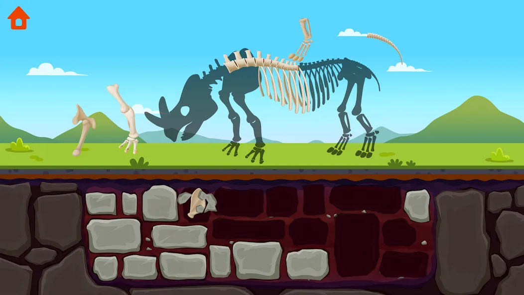 Dinosaur Park 2 - Kids Games [МОД: Много монет, Открытые уровни и Мега MOD] Screenshot 2