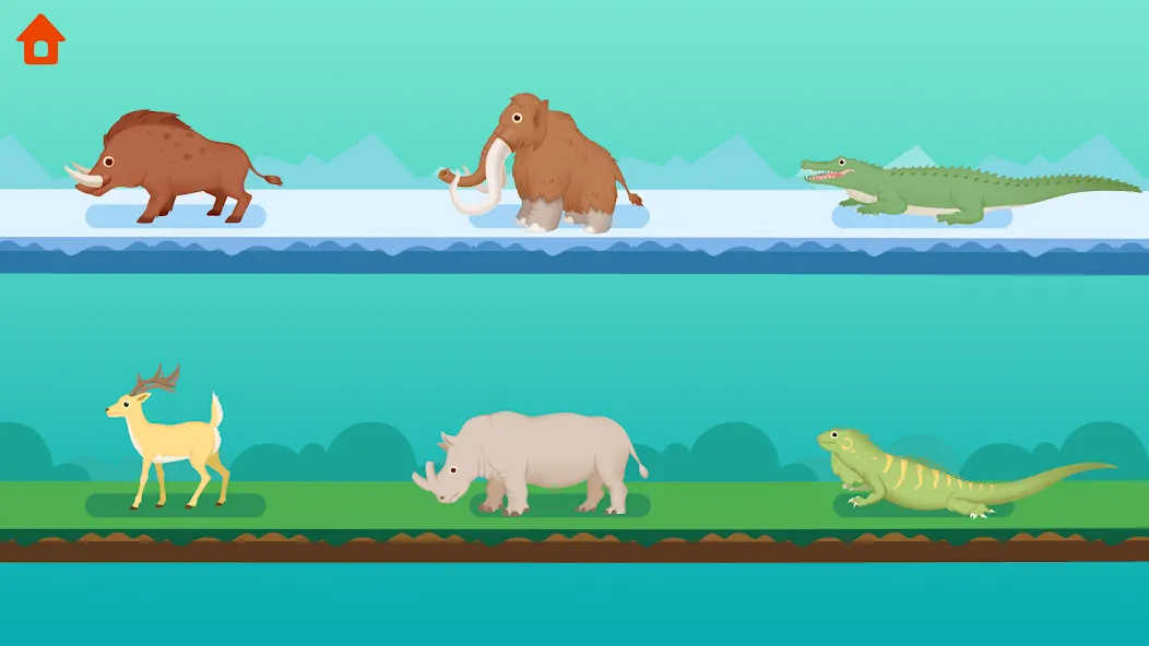 Dinosaur Park 2 - Kids Games [МОД: Много монет, Открытые уровни и Мега MOD] Screenshot 5