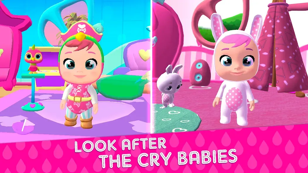 Cry Babies (Бебиз) [МОД: Все открыто, Дополнительные деньги и Меню MOD] Screenshot 5