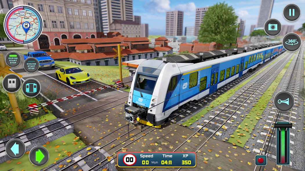 City Train Driver- Train Games [МОД: Деньги, Монеты и Меню MOD] Screenshot 4