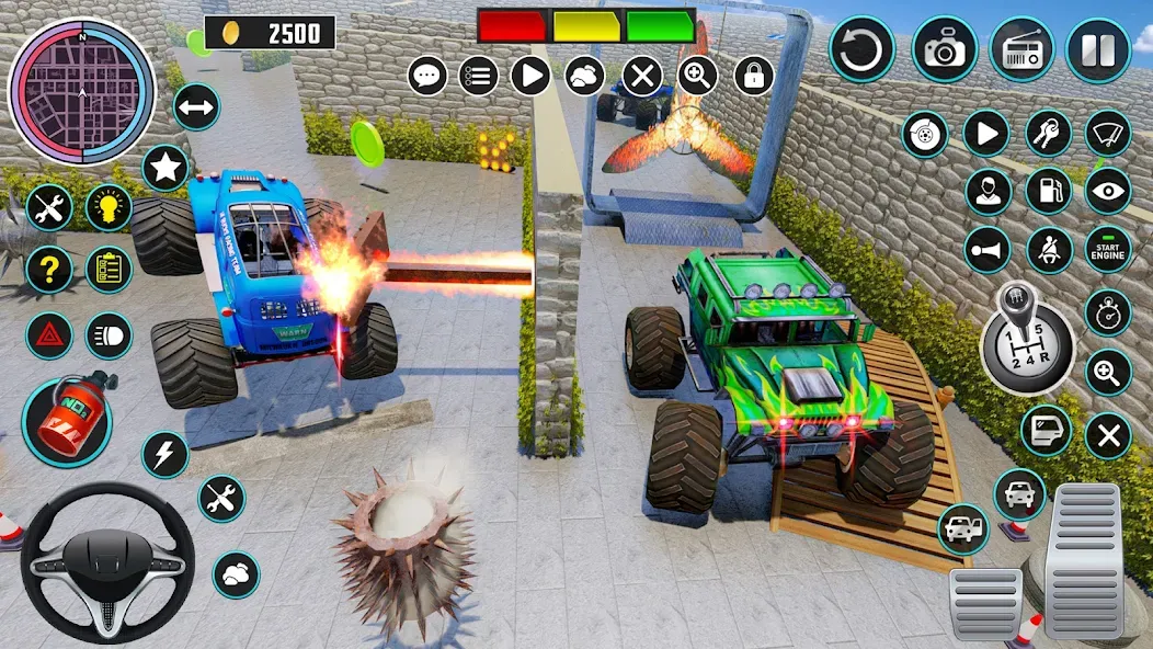 Monster Truck Maze Puzzle Game [МОД: Бесконечные деньги, Монеты и Мега MOD] Screenshot 4