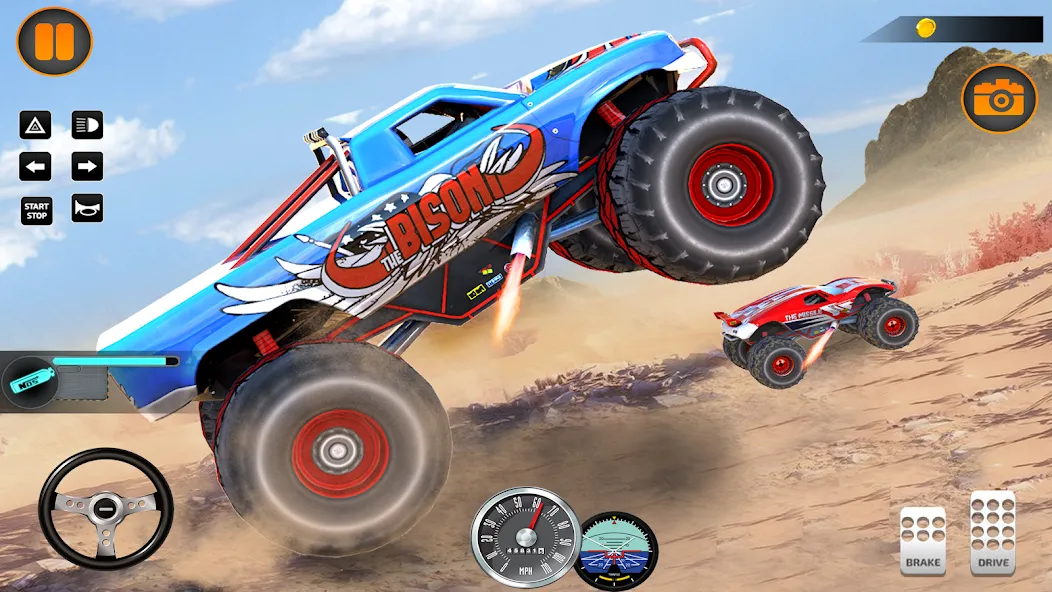 Monster Truck Off Road Racing [MOD: Разблокировано] - Скриншот 3