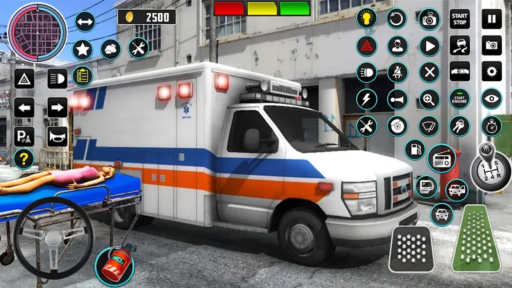Heli Ambulance Simulator Game [МОД: Деньги, Монеты и Меню MOD] Screenshot 3