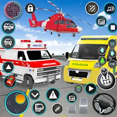 Скачать Heli Ambulance Simulator Game [МОД: Деньги, Монеты и Меню MOD] | Взлом Heli Ambulance Simulator Game на Андроид