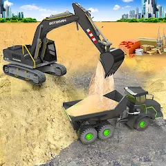 Скачать Sand Excavator Simulator Games [МОД: Много монет, Открытые уровни и Мега MOD] | Взлом Sand Excavator Simulator Games на Андроид