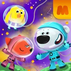 Скачать Be-be-bears in space [МОД: Деньги, Монеты и Меню MOD] | Взлом Be-be-bears in space на Андроид