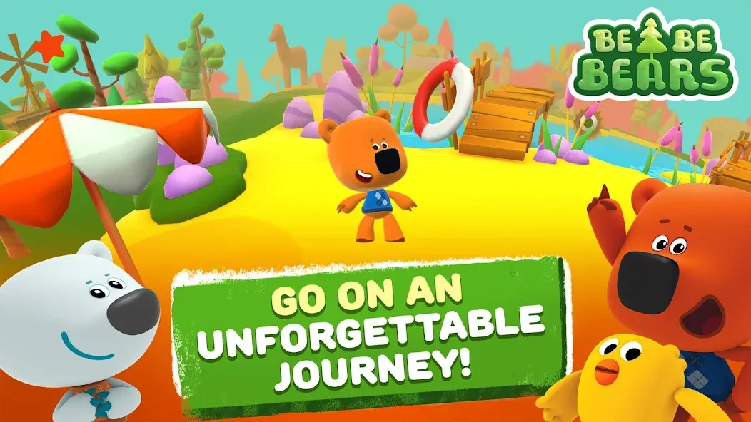 Be-be-bears: Adventures [МОД: Много денег, Монет и Все открыто] Screenshot 2