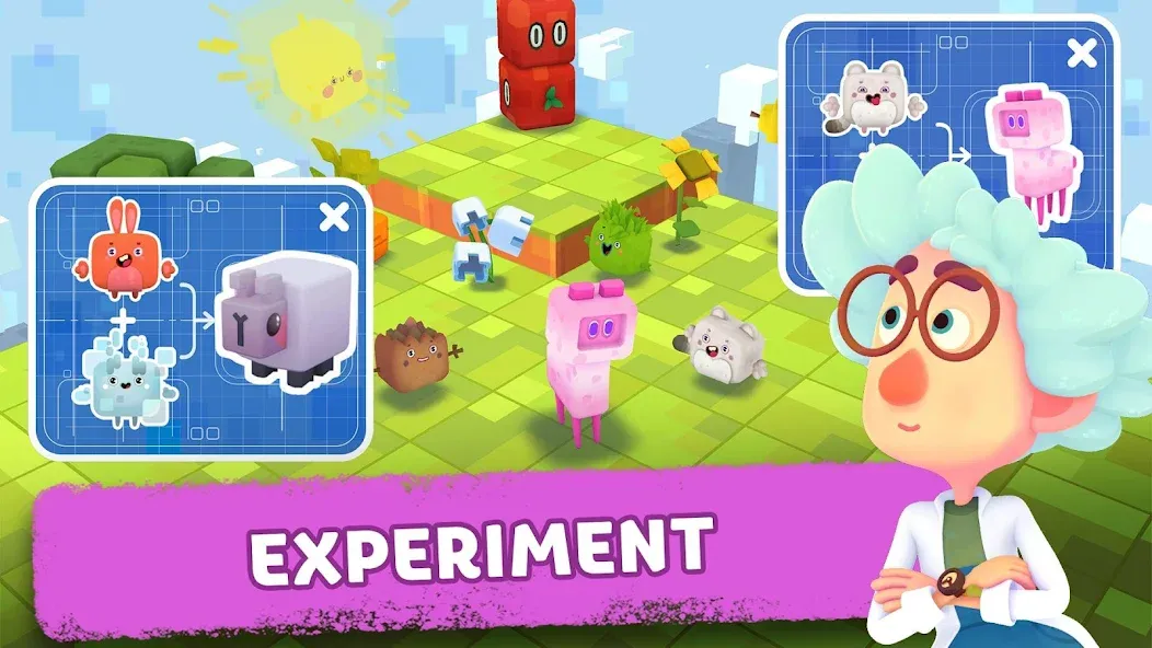 Cutie Cubies [МОД: Меню, Бесконечные монеты и Открытые уровни] Screenshot 4