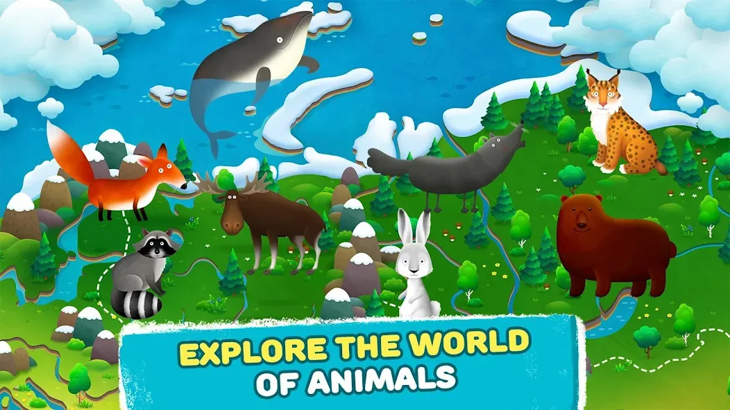 Be-be-bears: Early Learning [МОД: Все открыто, Дополнительные деньги и Меню MOD] Screenshot 3