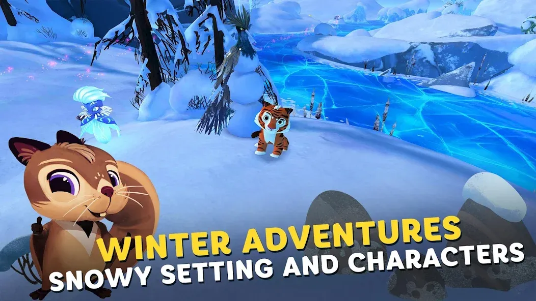 Leo and Tig [MOD: Много монет/Энергии] - Скриншот 3