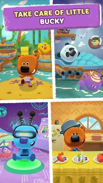 My True Friend Bucky [МОД: Бесконечные деньги, Монеты и Мега MOD] Screenshot 2