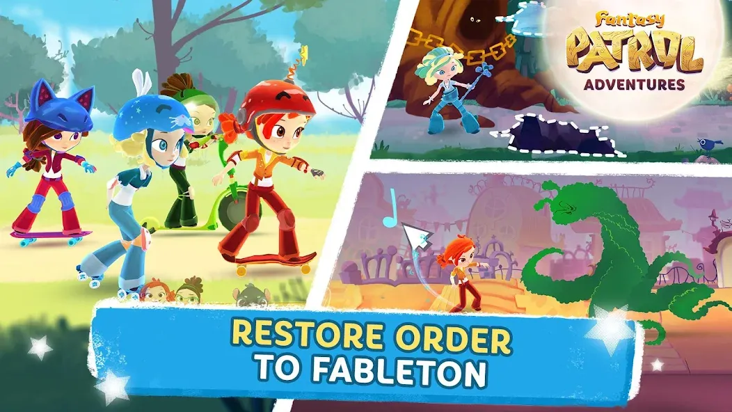 Fantasy patrol: Adventures [МОД: Деньги, Монеты и Меню MOD] Screenshot 5