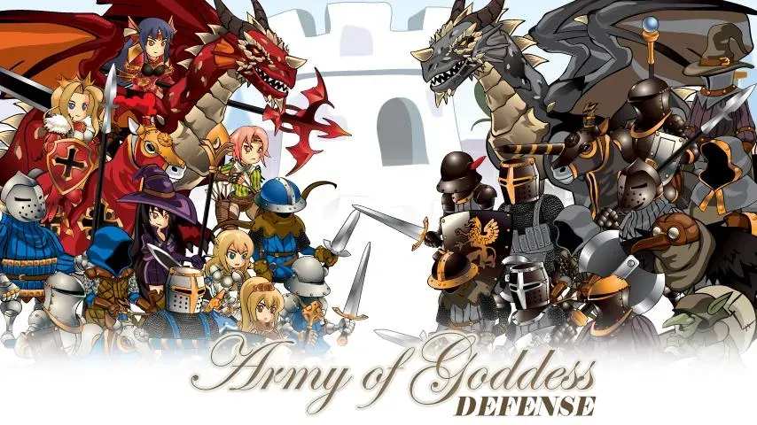 Army of Goddess Defense (Армия Обороны Богинь) [МОД: Меню, Бесконечные монеты и Открытые уровни] Screenshot 1